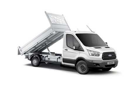 transit crew cab tipper for sale
