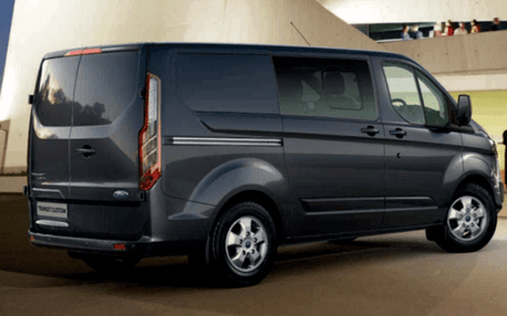 black ford transit passenger van for sale