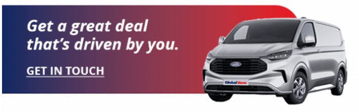 Get in touch for van leasing banner