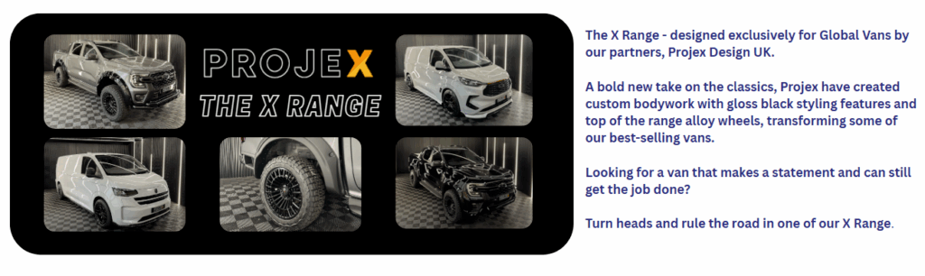 Projex X Range designs 